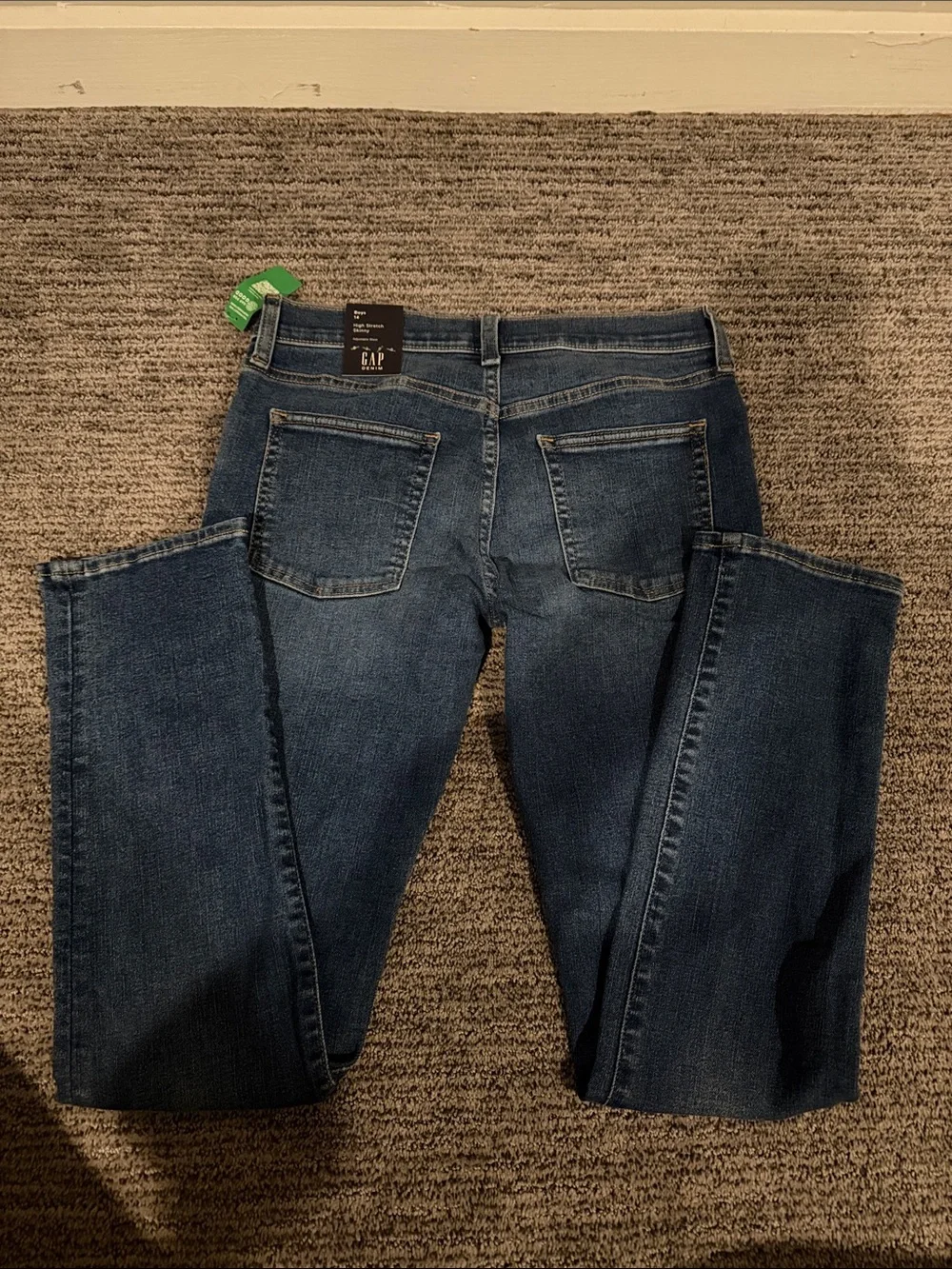 GAP Boy's Dark Blue Skinny Jeans